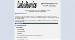 Desktop Screenshot of embedtronics.com
